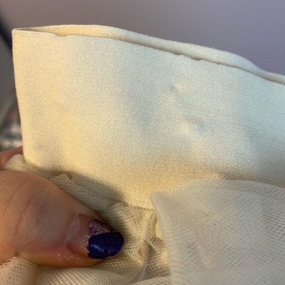 Bliss Tulle Ashley Cream Off White Tulle Skirt size XS - Picture 11 of 14